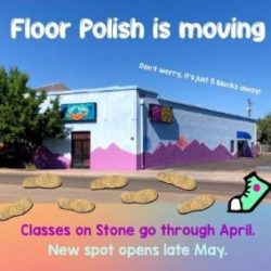 Floor Polish is Moving, May 2023